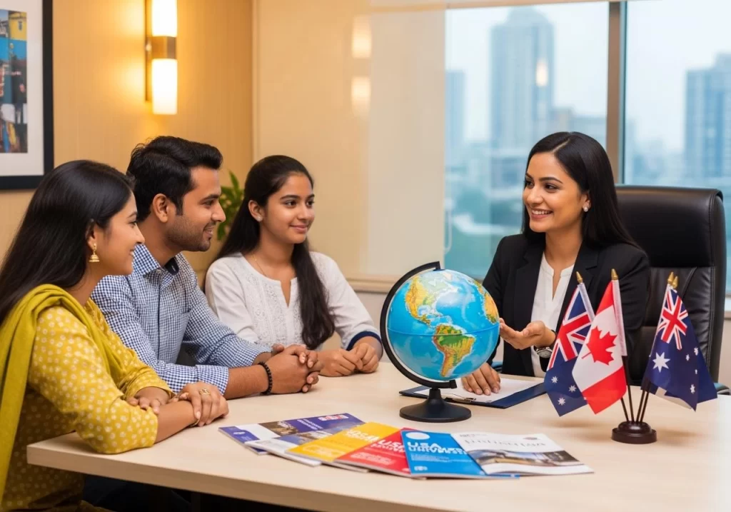 Kerala students and parents discussing MBBS abroad education costs, university selection, and future medical career planning