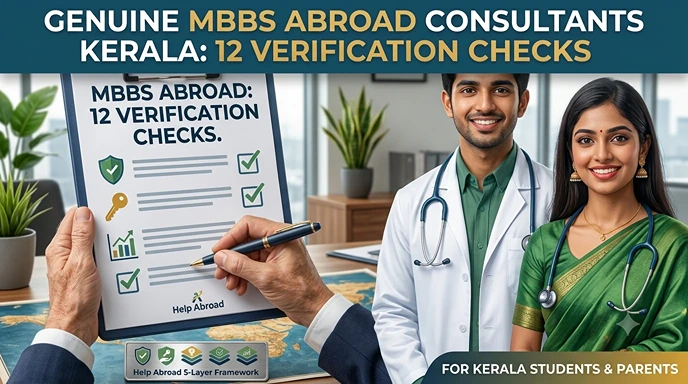Checklist for verifying genuine MBBS abroad consultants in Kerala